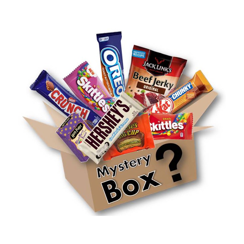 NEW)* Mistery Box Snack Americani - Scatola Misteriosa Misura XL - 1 –  American Mini Market