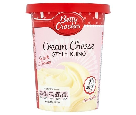 Betty Crocker Cream Cheese Icing Glassa E Farcitura Alla Crema Di Formaggio 400G - American Mini Market