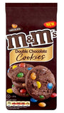 M&M'S Double Chocolate Cookies Biscotti Cookie Al Cioccolato Con Pezzi Di Cioccolato 180G - American Mini Market