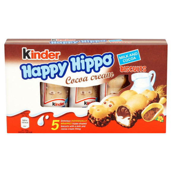 Kinder Happy Hippo Cacao Multipack 5 Pezzi - American Mini Market