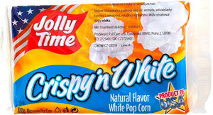 Jolly Time Popcorn Crispy'N White Microwave 100 gr.