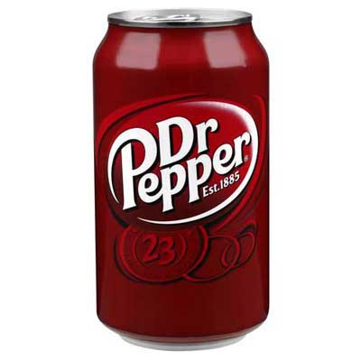 Dr Pepper Soda Bibita Al Sapore Di 23 Aromi Naturali 330Ml - American Mini Market