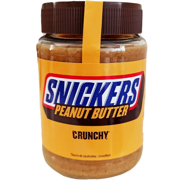 Snickers Peanut Butter Crunchy Spread Burro Di Arachidi 225Gr
