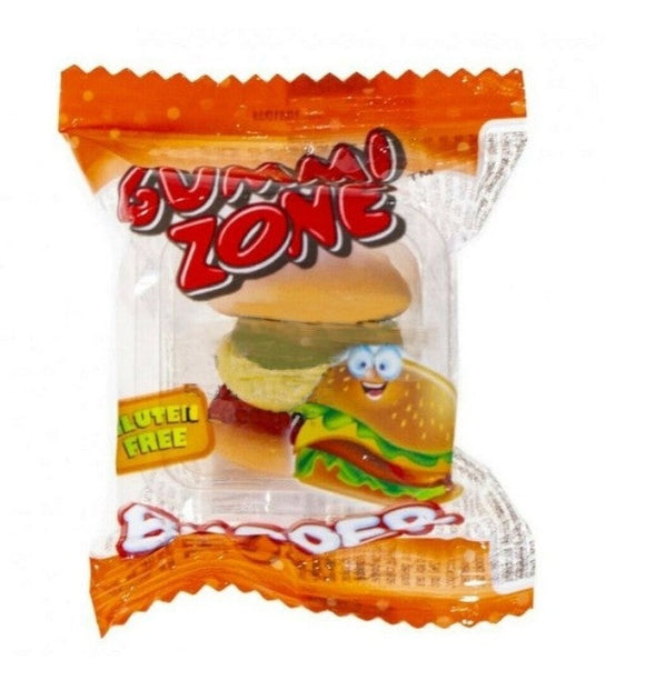 Gummi Zone Mini Burger Caramelle Gommose 8Gr